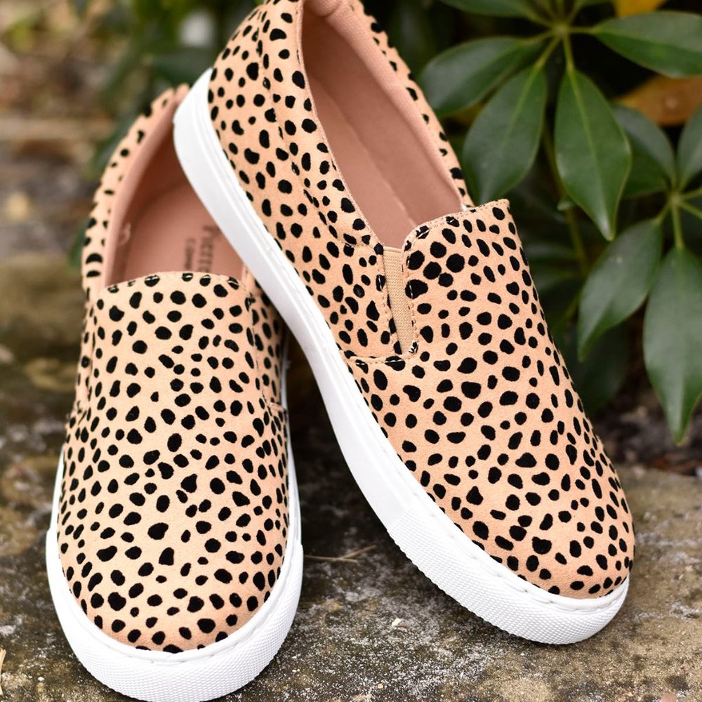 Cheetah Slip-on Shoes